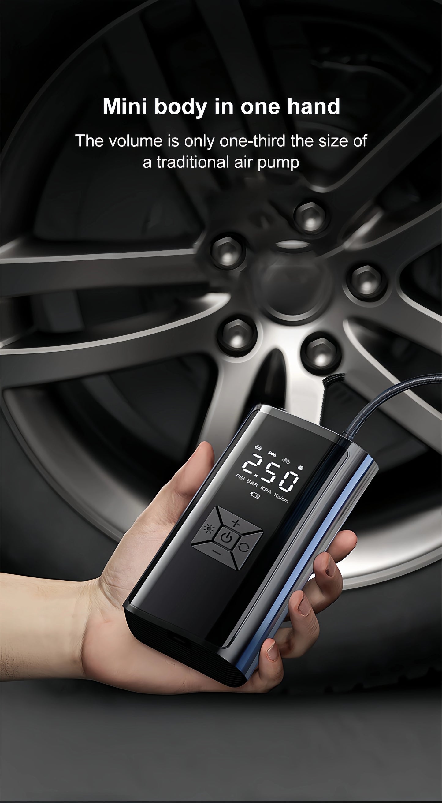 Portable Digital Air Compressor